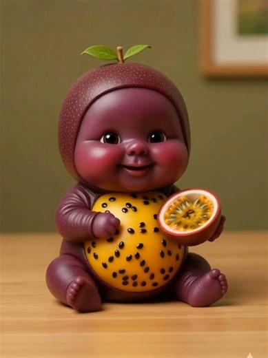 Delicious Passion Fruit Eating Experience