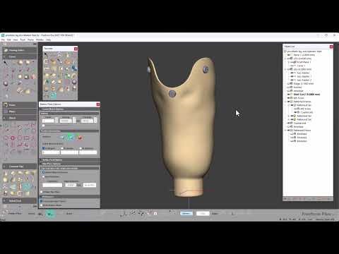 Geomagic Freeform - Using Axis Markers for Patterning of Pieces
