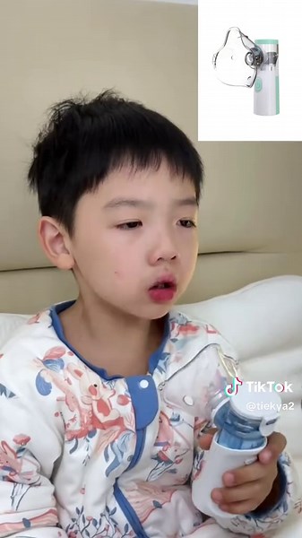 Breathing treatments are no longer a struggle in our home. #MomsofTikTok #momhack #portablenebulizer #sick #sickbaby #GlowUpCetaphil