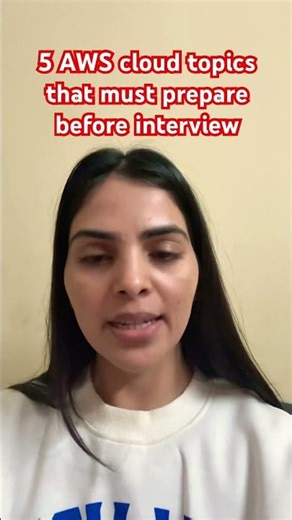 AWS Interview Prep | 5 Must-Know Topics #awsinterview #aws