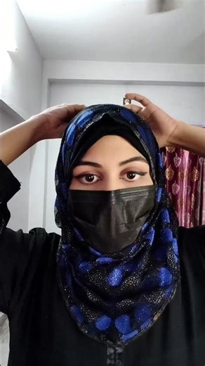 Hijab Style Tutorial #hijab #hijabfashiontrends #hijabstyle #hijabfashion #youtubeshorts