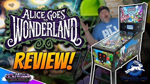 Alice goes to Wonderland home pinball machine review!