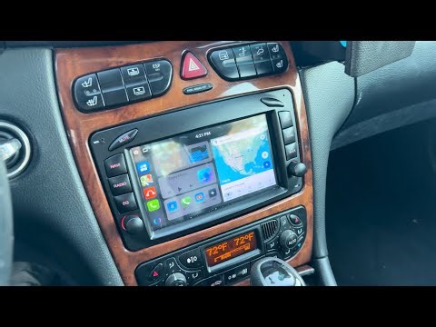 How to Upgrade the Stereo on Your w209 CLK and Keep the D2B Fiber Optic BOSE Amp