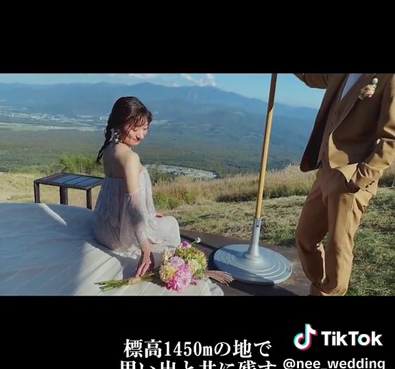 思い出と共に残すウェディングフォト#ヘアメイク #フォトウェディング #ウェディングフォト #花嫁 #結婚式 #山梨県 #清里高原 #メイキングムービー #ウェディングムービー #ブライダル