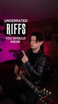 Underrated Guitar Riffs you MUST know 👀⚡️ #guitar #guitarcover #rock #acdc #ozzy #ironmaiden #metal