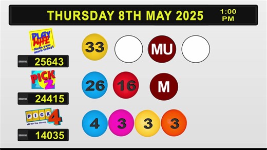 9.7K views · 53 reactions | Here's a recap of today's draws : | TTT Live Online | Facebook