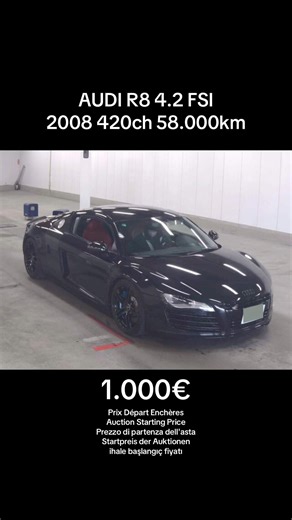 #importautojapan #automobile #japan #auction #audi #audir8