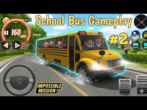 School Bus Driver Simulator USA: The Ultimate American Route Challenge!