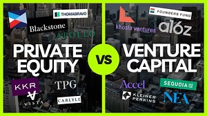 The difference between private equity and venture capital. | Wall Street Simplified