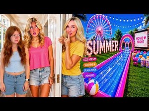 I Threw a SECRET SUMMER PARTY and HiD it From My Kids! 🤫🎡 ft. iGARDEN SWiM JET