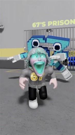 Trying to improve coordination for 67 Trend Meme in Roblox Prison Run sections
