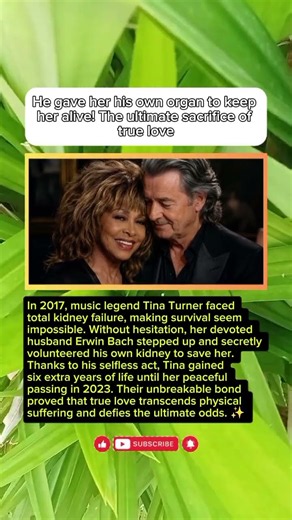 He Gave Up His Own Organ For Her! The TRUTH About Erwin Bach and Tina Turner