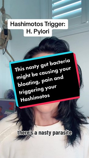 Hashimotos Trigger: Helicobacter Pylori. In this video i talk about the stomach bacteria H. Pylori that causes stomach pain, bloating, food sensitivities, ulcers, GERD, and may trigger autoimmunity. #healmyhashis #parasite #parasitecleanse #hashimotosprotocol #guthealthtiktok #healthcoach #stomachpain #bloating