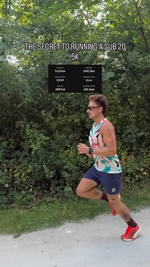4.6K views · 131 reactions | The Secret to Running a Sub-20 5K 易...