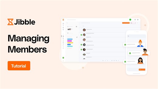 Managing Members in Jibble