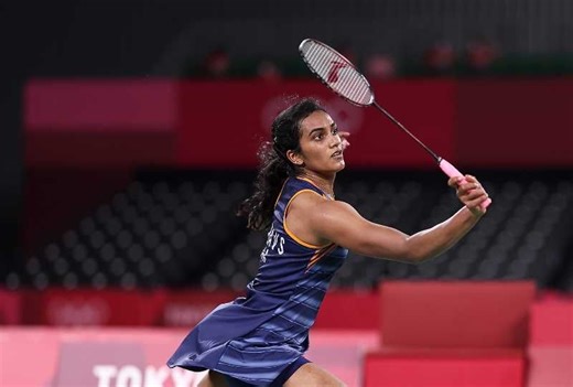 PV Sindhu pulls off a dominating perfomrance against He Bingjiao. Gets her hands on Bronze