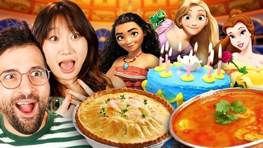 4.7K views · 143 reactions | Try Not To Eat More Disney Princess Food! - People Vs Food | People Vs Food By React | Facebook