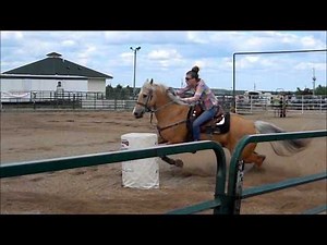 NBHA Barrel Racing Music Video 2013 - Sam's Very First NBHA Show