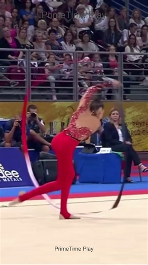 Watch her nail every move #rhythmicgymnastics #gymnastics #skills