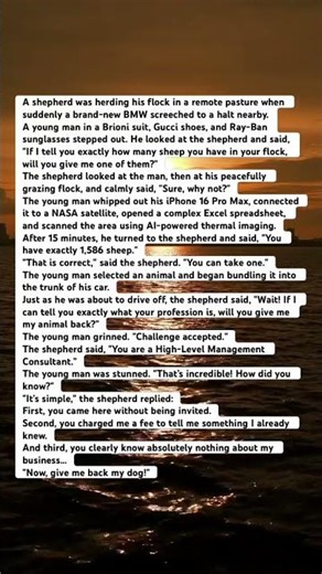 Title: The Day a Millionaire met his Match 🐑💻