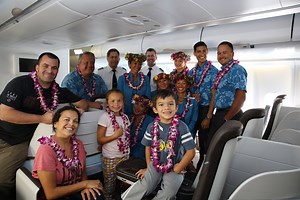 477K views · 6.2K reactions | On Sept. 28 and 30, Hawaiian Airlines illustrated its deep-rooted culture and dedication to ‘ohana (family) by operating the first U.S. widebody commercial flight fully staffed with flight attendants from the same family. Meaningfully aligned with Family History Month in October, ‘ohana is at the core of Hawaii’s longest-serving airline. Watch this video to see how we celebrated with our guests. | Hawaiian Airlines | Facebook