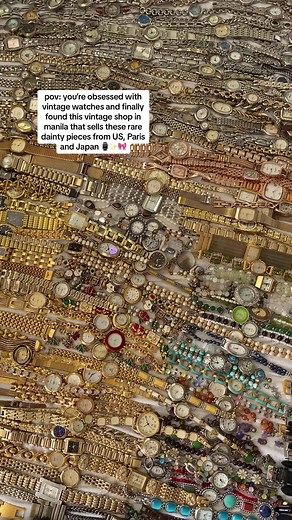 Vintage Watch Shop in Manila | Rare Vintage Pieces from US, Paris, Japan