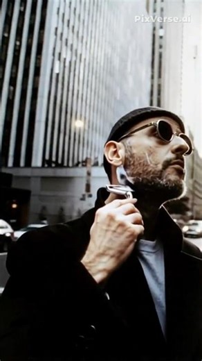 Leon the professional behind the scene #AI #leontheprofessional #shorts