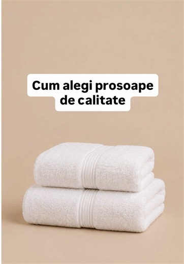 🛁 Cum alegi prosoape de calitate? Îți arăt de ce să ții cont Aici găsești chestii utile pentru casa ta🤗❤️ Urmărește-mă pentru mai multe! Pentru prosoape am lăsat link în bio🤗 (Aff)