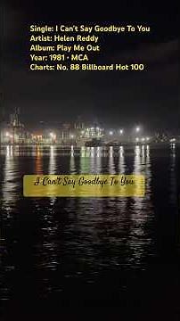 #I Can’t Say Goodbye to You #helenreddy #1981 #80smusic #lovesong #usa #uk #philippines