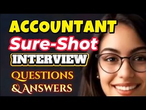 TOP 18 MOST FREQUENTLY ASKED ACCOUNTANT JOB INTERVIEW QUESTIONS AND ANSWERS | Freshers Juniors 2025