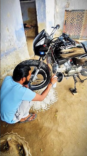Splendor Modified Bike | Roots Horn & Black Spray Look | Amazing Transformation! 🔥