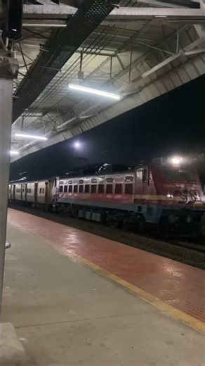 Red Beast❤️ and White Stallion🤍 #trainedit #trending #wap7 #wap4