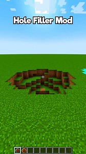 13K views · 58 reactions | Minecraft I hole Filler Mod #minecraft #shortsviral#satisfying | ICraftInfinite | Facebook