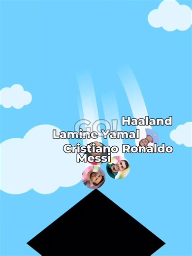 Haaland VS Yamal VS Messi VS Ronaldo marble race| #marblerace #marbles