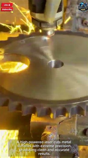 Precision metal cutting using laser CNC technology#tool