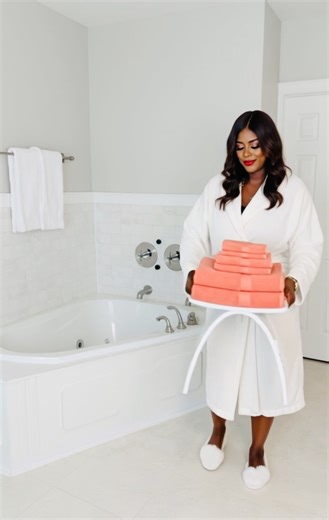 Watch The stool is versatile and very sturdy. It has a slip resistant at the bottom of each leg. on Amazon Live