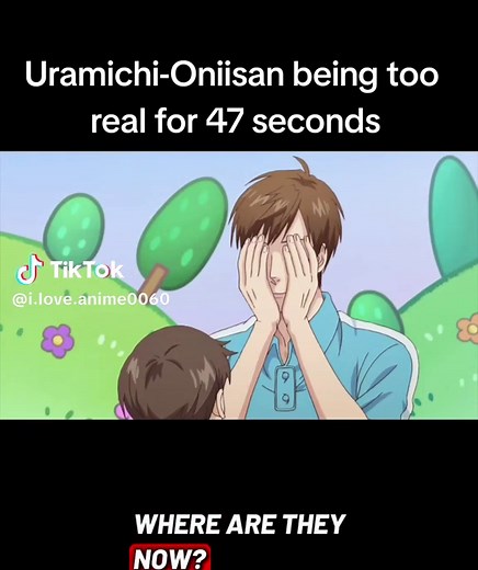 This anime gets too real😂 . . . Anime name: life lessons with Uramichi-Oniisan #animeedit #anime #animetiktok #life #animefyp