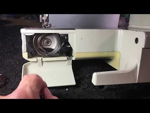 Re-assembling the shuttle hook mechanism on a front load 15 class sewing machine