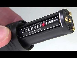 LED Lenser LED7008 L7 Polycarbonate Torch Demonstration From S&TD