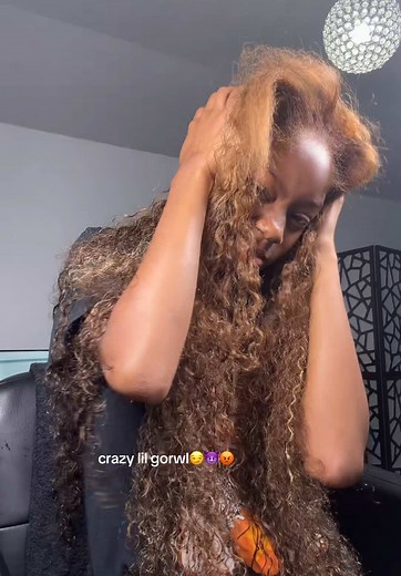 Funny Flip Over Half Wig Moments with Maddie