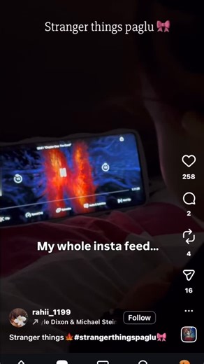 Dikshu on Instagram: "Stranger things forever ⚡️ #strangerthings5 #strangerthingsedits #strangerthingsfan #strangetimes #reels"