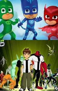 Pj Masks X Ben 10 crossover - sparking disaster