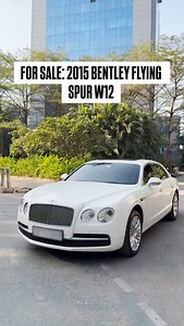 2015 Bentley Flying Spur W12, Single Owner, HP Registration. ⭐️ 6.0 W12 • Dual Tone Interior • ⁠Bentley Logo Hand Stitched On Headrest • ⁠Rear Entertainment • ⁠Rear Refrigerator • ⁠Rear Automated Blinds • ⁠Smokers Package • ⁠Heated And Ventilated Seats • ⁠Rear Tray Table with Vanity Mirrors Glacier White w Beige Interior - For More Details Visit: www.royalcarsindia.in or 📞: 91 8767880077 - #Royalcars #royalcarsindia #bentley | Royalcars India