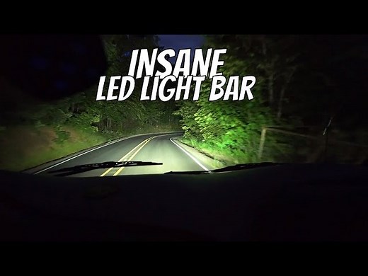 INSANE LED Light Bar Review and Installation!