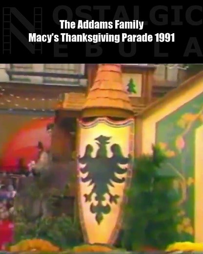 The Addams Family In Macy's Thanksgiving Parade 1991