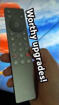 Finally with the custom button! TCL 2026 premium remote review