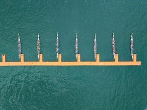 [Hot Item] Anti UV Floating Bridge for Inflatable Water Park