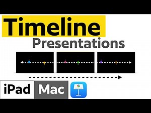 Engaging Narratives: Create Timeline Presentations in Keynote