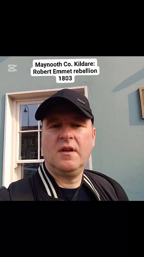 Maynooth town Co. Kildare and the Robert Emmet Rebellion of 1803. #Ireland #Maynooth #RobertEmmet #Irishhistory #Kildare #LoveIreland | Ireland Old and New