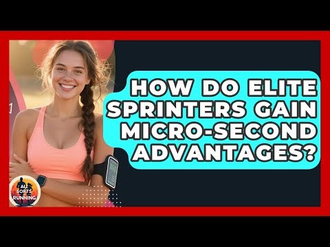 How Do Elite Sprinters Gain Micro-second Advantages? - All Sorts Of Running